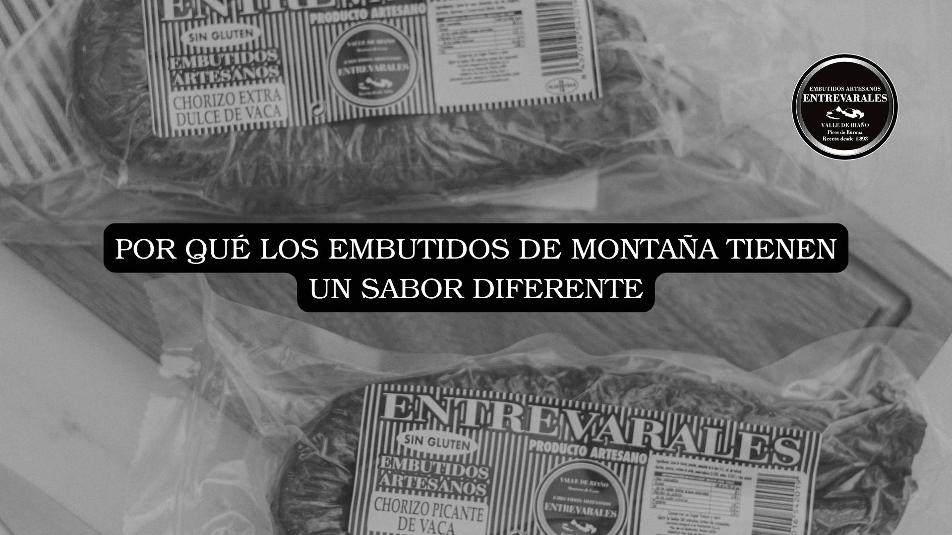 sabor de los embutidos de montaña